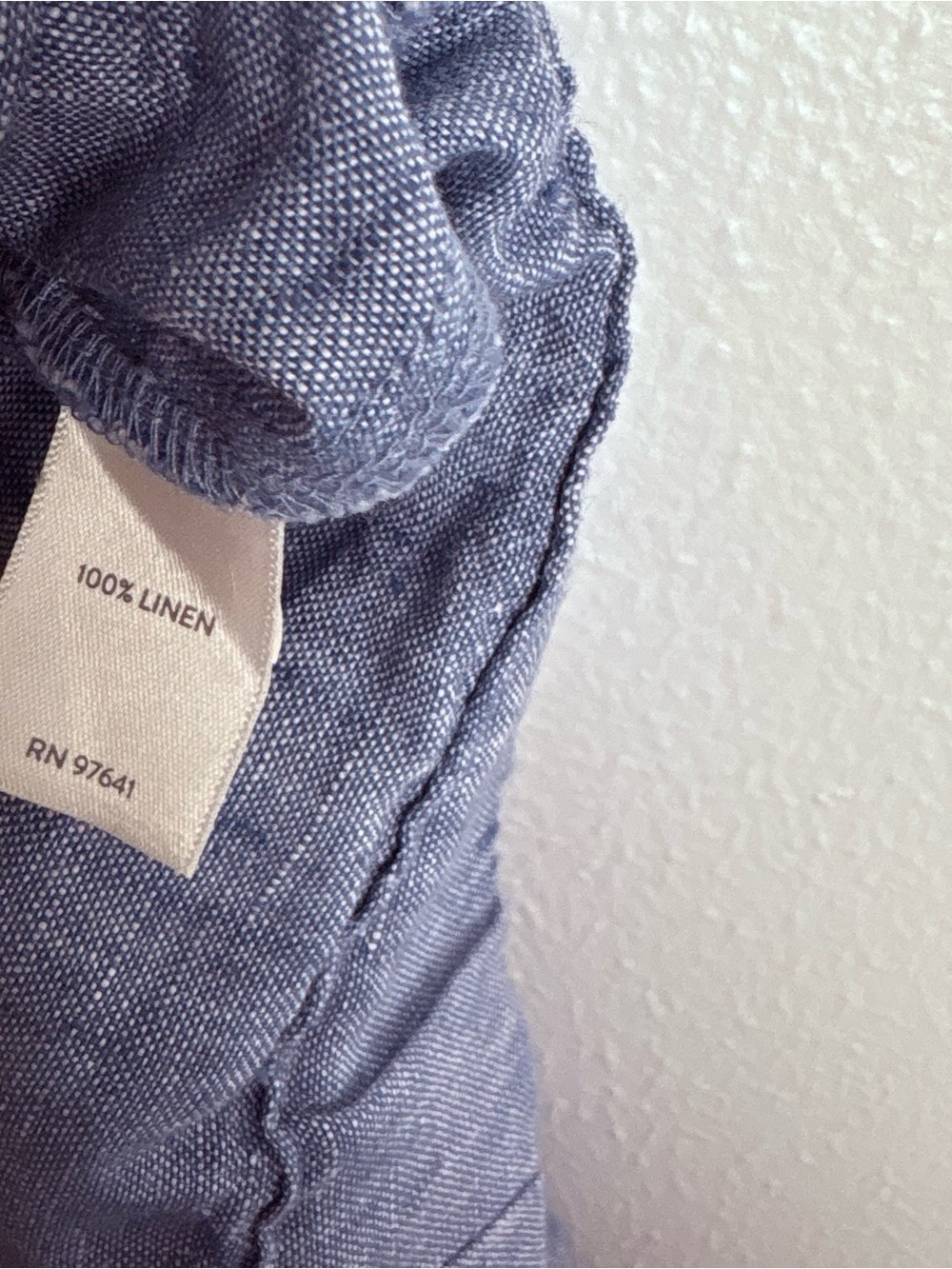 J Jill 100% Linen Blue Wide Leg Pants Summer Coastal Classic Size Small - Picture 12 of 12